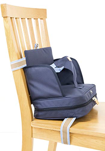 Roba - Asiento infantil hinchable, portátil, como asiento elevador y práctico para viajes azul azul Talla:62 x 28 x 2,5 cm