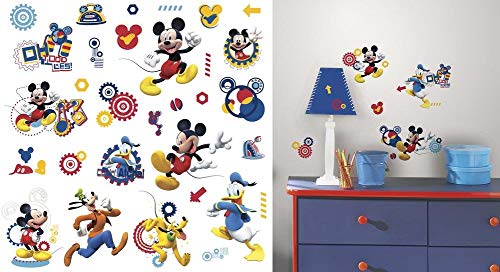 RoomMates Pegatina de Pared con diseño de Mickey Mouse Clubhouse - Mickey Mouse Clubhouse Capers Peel and Stick Wall Decals