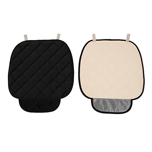 Sedeta® Coches de la fila Cojín de la fila Cubierta de la cubierta de la sola fila del coche Suave Limpieza caliente Protector universal del cojín de los accesorios Tejidos ventilados Cuatro temporada