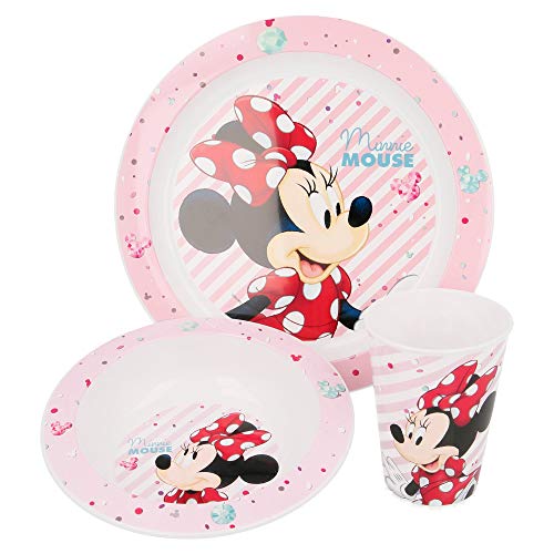 SET MICRO 3 PCS. MINNIE MOUSE - DISNEY - ELECTRIC DOLL