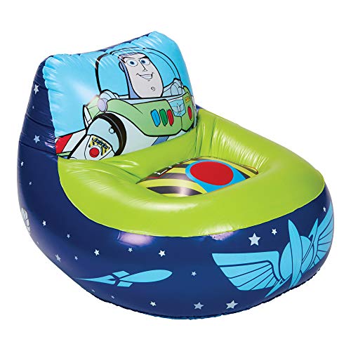 Silla inflable de juego para niños Disney Toy Story 288TOY 4, azul y verde