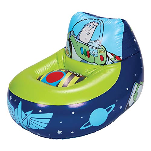 Silla inflable de juego para niños Disney Toy Story 288TOY 4, azul y verde