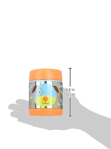 Skip Hop Zoo Dog - Tarro aislado del alimento, 325ml, 12m+