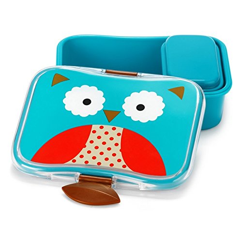 Skip Hop Zoo Owl - Fiambrera y recipiente interior con tapa