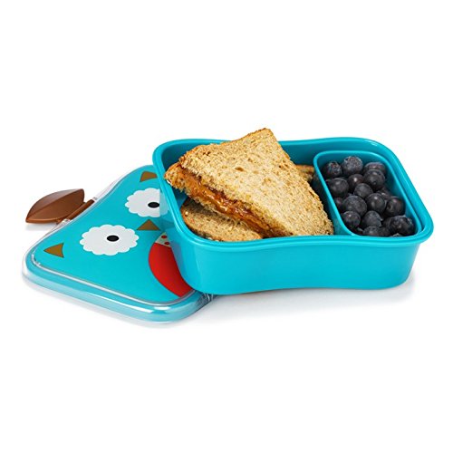 Skip Hop Zoo Owl - Fiambrera y recipiente interior con tapa