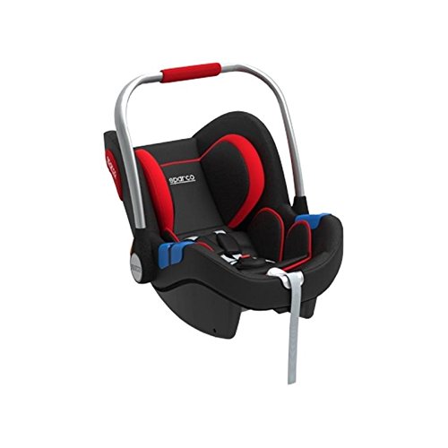 Sparco SPC3004RS F300i Silla infantil Grupo 0+, Rojo