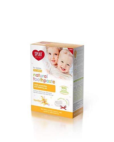 Splat Baby Pasta de Dientes Natural Vainilla 0-3 años, 40ml