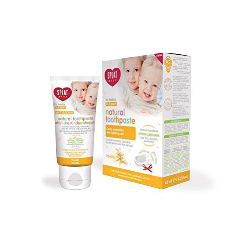 Splat Baby Pasta de Dientes Natural Vainilla 0-3 años, 40ml