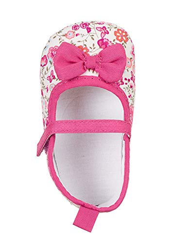 Sterntaler Baby-Ballerina, Zapatos Tipo Ballet para Bebés, Rosa Magenta 745, 18 EU