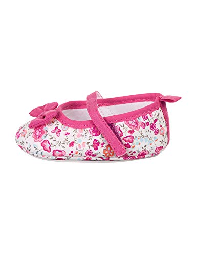 Sterntaler Baby-Ballerina, Zapatos Tipo Ballet para Bebés, Rosa Magenta 745, 18 EU