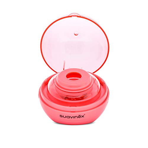 Suavinex, Esterilizador De Chupetes Portátil De Luz Uv, Rosa