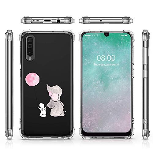 Suhctup Funda Transparent Compatible para Galaxy Note 10 Pro,Carcasa Protectora [Antigolpes] Suave Silicona TPU Bumper Cojín de Aire de Cuatro Esquinas Protector Gel para Galaxy Note 10 Pro,A10