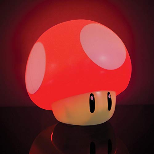 Super Mario Luz con Sonido Mushroom, Multicolor, One Size