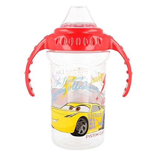 TAZA ENTRENAMIENTO TODDLER 330 ML CON BOQUILLA DE SILICONA CARS I AM SPEED