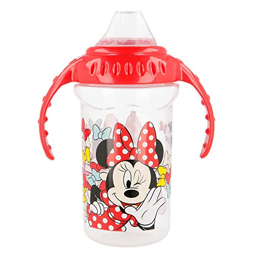 TAZA ENTRENAMIENTO TODDLER 330 ML CON BOQUILLA DE SILICONA MINNIE MOUSE - DISNEY - COLOR BOWS