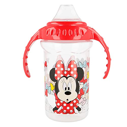 TAZA ENTRENAMIENTO TODDLER 330 ML CON BOQUILLA DE SILICONA MINNIE MOUSE - DISNEY - COLOR BOWS