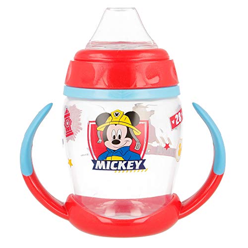 TAZA ENTRENAMIENTO TODDLER FANCY 270 ML CON BOQUILLA DE SILICONA MICKEY MOUSE - DISNEY - TO THE RESCUE