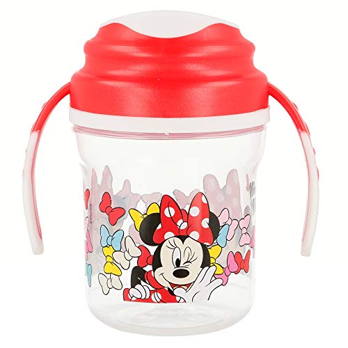 TAZA ENTRENAMIENTO TODDLER PREMIUM 260 ML | MINNIE MOUSE - DISNEY - COLOR BOWS