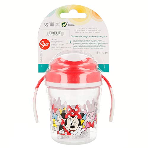 TAZA ENTRENAMIENTO TODDLER PREMIUM 260 ML | MINNIE MOUSE - DISNEY - COLOR BOWS