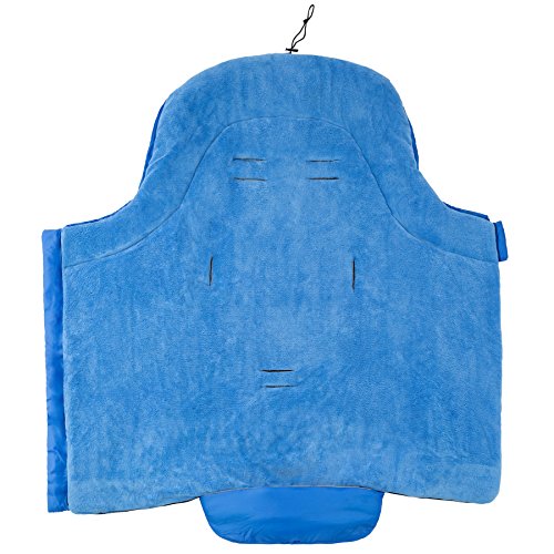 TecTake Saco de invierno dormir térmico para carrito silla de bebé universal abrigo polar - disponible en diferentes colores - (Azul | No. 401001)