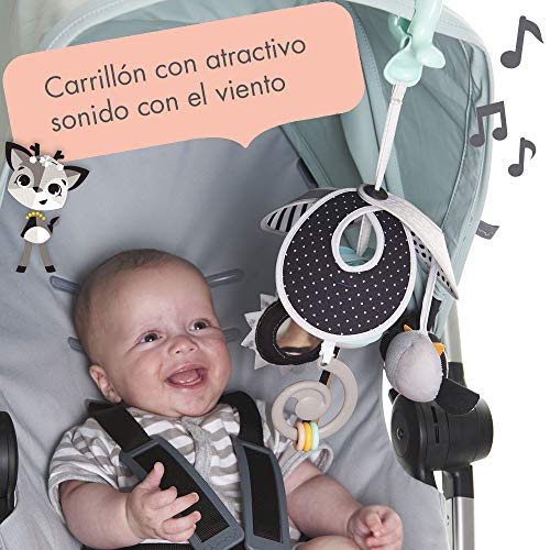 Tiny Love Pack & Go Mini Mobile Magical Tales - Móvil portátil y compacto para bebés apto desde el nacimiento, a partir de 0 meses