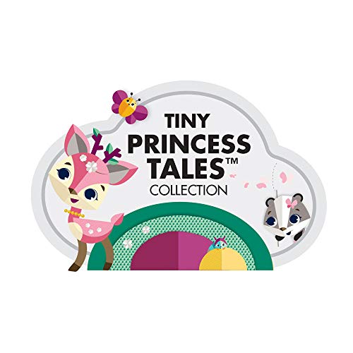 Tiny Love Tiny Princess Tales Tummy Time - Movil musical bebe y Juego estimulacion sensorial por extiender tiempo boca abajo, narrador rotativo 360°, musica y sonidos activados por el bebe