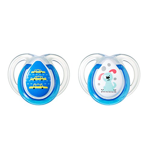 Tommee Tippee - 43335465 - Chupetes,0-6M, colores surtidos, 2 unidades