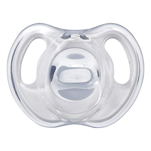 Tommee Tippee 433458-2 Chupetes De Silicona Ultra-Light, 0-6M, 2 Unidades, Unisex