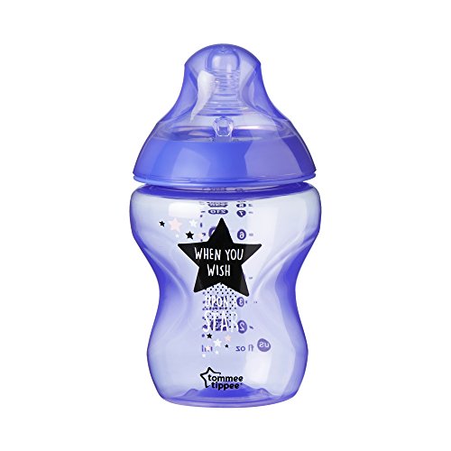 Tommee Tippee Biberones Closer to Nature, 260 ml, 6 unidades, azul