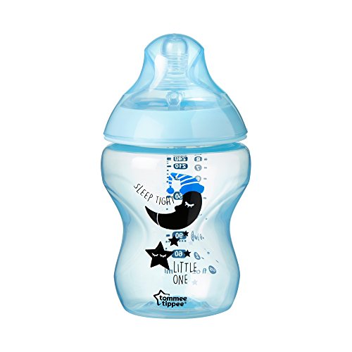 Tommee Tippee Biberones Closer to Nature, 260 ml, 6 unidades, azul