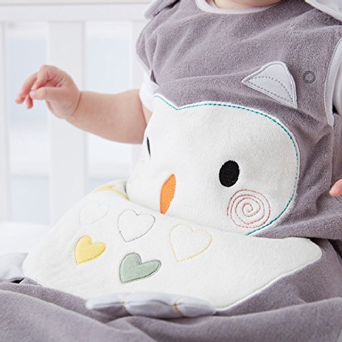 Tommee Tippee GRO Saco de dormir Grobag, 6-18 m, 2.5 TOG, Ollie el Búho