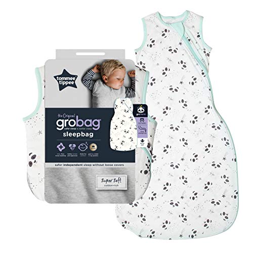 Tommee Tippee The Original Grobag - Saco de dormir para bebé, 6-18 m, 0,5 Tog, Pip the Panda