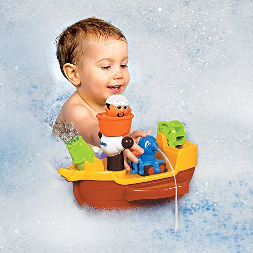 Tomy Toomies Barco Pirata Juguete de Baño (BIZAK 30691602)