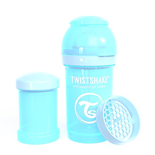 Twistshake 78250 - Biberón, color pastel azul