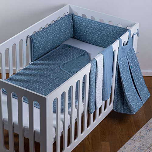 Urban Kanga Muselinas Bebe Algodón 70X70 cm Gasas Bebe Algodón Pack de 3 (Azul)