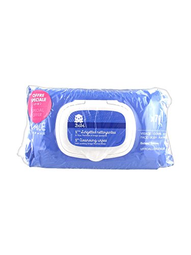 Uriage 1ères Lingettes Nettoyantes Lot de 2 x 70