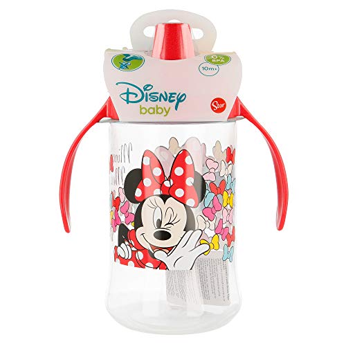 VASO ENTRENAMIENTO TODDLER EASY CURVADO 440 ML | MINNIE MOUSE - DISNEY - COLOR BOWS