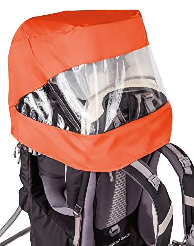 VAUDE Sun-Raincover-Combination Shuttle Accesorio, Unisex niños, Naranja, Talla Única