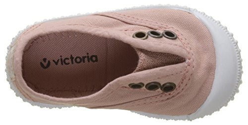 Victoria Inglesa Lona Tintada Puntera, Zapatillas Unisex bebé, Beige (Ballet), 20 EU