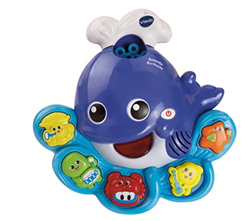 VTech-80-146022 Ballena Resistente al Agua con luz y Sonido, 30.5 x 24.1 x 11.9 (3480-146022)