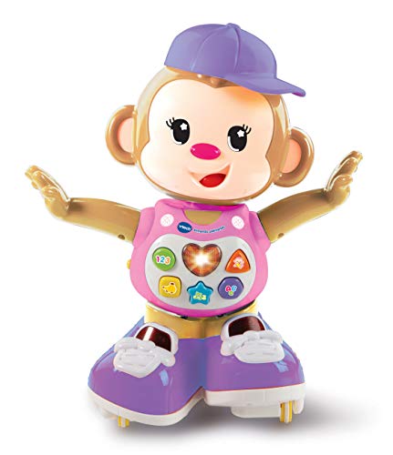 VTech Amanda Patinando Monita Interactiva, Color Rosa (80-505957)