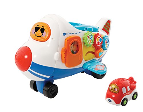 VTech Tut Tut Bolides Mon Super Avion Cargo 2 en 1 - Juegos educativos (1 año(s), 5 año(s), AAA, 133 mm, 375 mm, 241 mm)