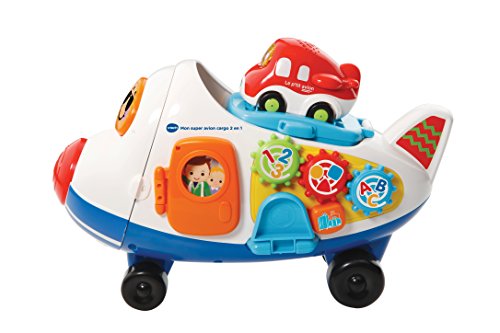 VTech Tut Tut Bolides Mon Super Avion Cargo 2 en 1 - Juegos educativos (1 año(s), 5 año(s), AAA, 133 mm, 375 mm, 241 mm)