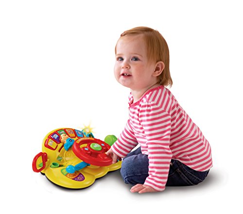 VTech- Volante Interactivo con Voz y luz (3480-166622)