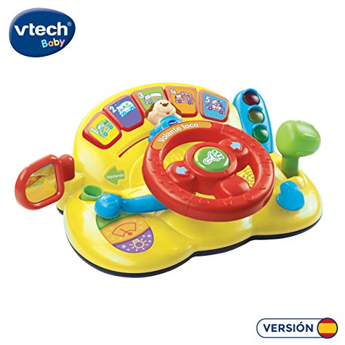 VTech- Volante Interactivo con Voz y luz (3480-166622)