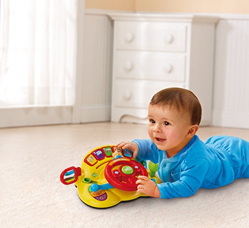 VTech- Volante Interactivo con Voz y luz (3480-166622)