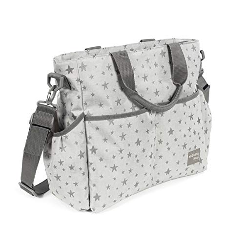 Walking Mum Inpiration - Bolsa canastilla, color gris