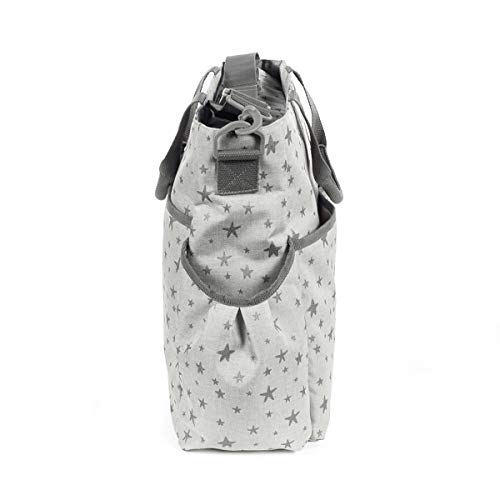 Walking Mum Inpiration - Bolsa canastilla, color gris