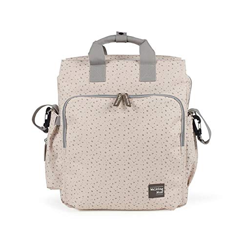 Walking Mum Nordic Baby - Mochila cambiador, unisex, color beige