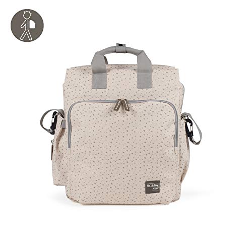 Walking Mum Nordic Baby - Mochila cambiador, unisex, color beige